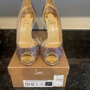 Demi You 100 Glitter Christian Louboutin